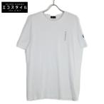 MONCLER モンクレール I20918C00035 SS-TSHIRT ロゴプリント クルーネック 半袖Tシャツ/ トップス L ホワイト メンズ