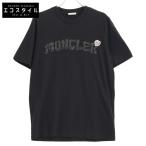 美品/22年製 MONCLER モンクレール I10918C00034 カモフラ ロゴパッチ 半袖Tシャツ/ トップス S ブラック メンズ