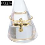 美品 TIFFANY＆Co. ティファニー 750 バードクロス リング 指輪 イエローゴールド レディース