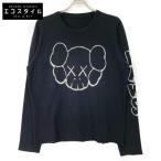 COMMEdesGARCONS コムデギャルソン 【×KAWS】ブラック 長袖ニット ブラック 表記無し トップス ウール メンズ 中古