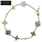 LOUIS VUITTON ルイヴィトン 18K Q95286 モノグラム・イディール ダイヤモンド ブレスレット レディース