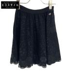 ショッピングスパンコール CHANEL シャネル ブラック P56206K07337 スパンコールスカート ブラック 38 スカート コットン レディース 中古