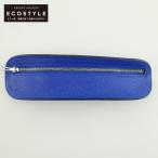  как новый / HERMES Hermes 22 год производства vo- Epson Surf пенал голубой электрический женский мужской 