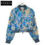 MAISON SPECIAL メゾンスペシャル 24SS 21241215306 ブルー Pokopoko Flower シアーショートブルゾン ブルー FREE ジャケット ポリエステル レディース 中古