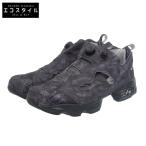 ショッピングリーボック ポンプフューリー 美品 Reebok  ×VETEMENTS  リーボック ヴェトモン インスタポンプフューリー ローカット スニーカー シューズ メンズ 黒 28cm CN2260