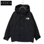 THE NORTH FACE ノースフェイス ND92454 ブラック マウンテンダウンジャケット ブラック L ジャケット ナイロン メンズ 中古