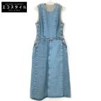 R.H VINTAGE ロンハーマンヴィンテージ 3110300104 インディゴ パッチワークデニムワンピース インディゴブルー S ワンピース コットン レディース 中古