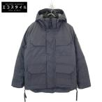 CANADA GOOSE カナダグース 4550MB Black label MAITLAND PARKA/メイトランドパーカ ネイビー フーデッドダウン L メンズ