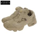 Reebok ×Needles リーボック ×ニードルズ インスタポンプ フューリー シューズ レディース ベージュ 23.5cm 1000100214