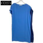 ADORE アドーア 531-9140413 ブルー バイカラー ライトジョーゼット ノースリーブワンピース ブルー 36 ワンピース ポリエステル レディース 中古