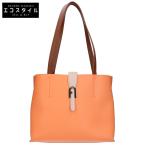 美品 FURLA フルラ 8050597135953 SOFIA ソフィア トートバッグ M オレンジ レディース