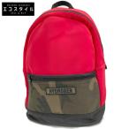 美品 HYDROGEN ハイドロゲン ネオプレン バックパック/ リュック・デイパック レッドｘブラックｘカモフラ メンズ