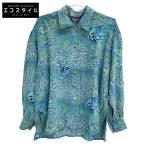 ESCADA エスカーダ 80's グリーン×ブル