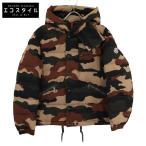 ショッピングmoncler MONCLER モンクレール LIORAN カモフラ フーディダウン ジャケット 0 ブラウン メンズ