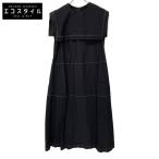 ショッピングローン LE PHIL ル フィル 534-1140500 ブラック ラスティックローンセーラーカラーワンピース ブラック 1 ワンピース レーヨン レディース 中古