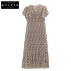 VIVIENNE TAM ヴィヴィアンタム ブラウン キャミソール付き -confiture- VARIOUS PRINTED DRESSES ワンピース 36  レディース