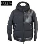 MONCLER モンクレール PALLARDY/パラディ バックロゴ バイカラー フーデッド ダウンジャケット 1 ブラック メンズ