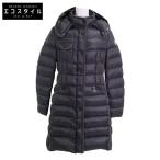 ショッピングmoncler MONCLER モンクレール HERMINE エルミンヌ フーデッド ダウンコート 2 グレー レディース