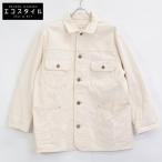 ショッピングカバーオール NIGEL CABOURN ナイジェルケーボン 【WOMAN】アイボリー COMBINE COVERALL/ コンバインカバーオール オフホワイト 6 ジャケット コットン メンズ 中古