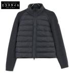 ショッピングmoncler MONCLER モンクレール MAGLIONE TRICOT CARDIGAN ニット切り替え ダウンジャケット S グレー レディース