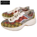 ショッピングＧＧキャンバス GUCCI グッチ GGキャンバス レースアップスニーカー/ シューズ 8 マルチカラー メンズ