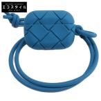 ショッピングairpods proケース 美品 BOTTEGA VENETA ボッテガヴェネタ 691715  AIRPODS PRO CASE イントレチャート ストラップ ラバー エアポッズ ケース