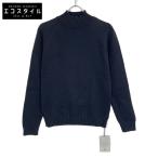ZANONE ザノーネ ブラック ウール100 タートルネックニット ZANOセーター ブラック 46 トップス ウール メンズ 中古