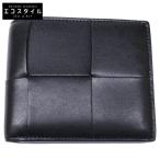 美品 BOTTEGA VENETA ボッテガヴェネタ 743004VBWD28803 カセット マキシイントレチャート 二つ折りウォレット メンズ