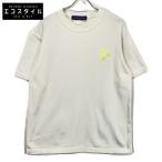 ショッピングルイヴィトン LOUIS VUITTON ルイヴィトン ホワイト フックディテール シグネチャー ショートスリーブ ニット ホワイト サイズ不明 トップス メンズ 中古