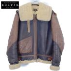 AERO LEATHER обвес кожа Brown B-3 мутон "куртка пилота" Brown 36 жакет кожа мужской б/у 