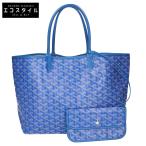 ショッピングゴヤール GOYARD ゴヤール 23年製 サンルイPM リバーシブル トートバッグ ブルー レディース