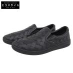 BOTTEGA VENETA ボッテガヴェネタ ソーヤースニーカー イントレチャート レザー スリッポン シューズ メンズ ブラック 41
