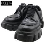 ショッピングPRADA PRADA プラダ 2EE356 モノリス プラットフォームダービーシューズ 7