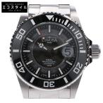 美品 DAVOSA ダボサ 161.535.50 Ternos Professional Nebulous スモークブラック SS デイト 自動巻き ダイバーズウォッチ 腕時計