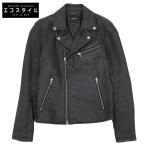 BEAMS ビームス シープレザー ダブルライダース ジャケット メンズ ブラック M 11-18-2899-202