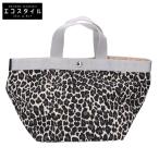 美品 Herve Chapelier エルベシャプリエ 限定カラー 707FS ナイロンコットン 舟型トートM パンサーブラン/シルバー/ノワール