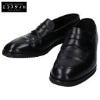  три . гора длина солнечный youya вставка .uQ7408-035../JUYA чёрная кожа монета Loafer 8 мужской 