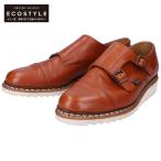 美品/  Paraboot パラブーツ SPORT ウィリアム ダブルモンクストラップ シューズ 8 ブラウン メンズ