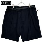 GRAMICCI グラミチ ×ホワイトマウンテニアリング WM2171411 DARTED SHORT PANTS ボトムス ブラック メンズ