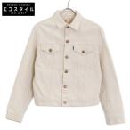 EVISU エヴィス ホワイト 水牛タグ 3rdタイプ トラッカージャケット オフホワイト なし ジャケット メンズ 中古