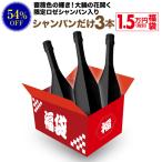 ショッピング薔薇 送料無料 36,630円(税込)相当が入って16,500円(税込)！ シャンパーニュだけ3本 1.5万円(税別)福袋 2025年 シャンパンセット 辛口 ワイン福袋 ワインセット 浜運