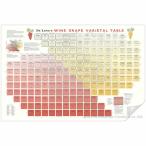 DE LONG ブドウ品種チャート［ Wine Grape Varietal Table ］ UH103MP