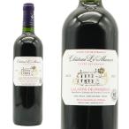 ショッピングバースデーケーキ シャトー ル マノワール キュヴェ デ グラーヴ 2022 シャトー元詰 AOCラランド ド ポムロール アルコール度数14％