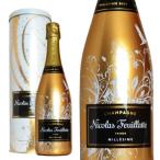 シャンパン ニコラ・フィアット アンシャントメント スペシャルエディション 2009年 メタルボックス入り 750ml 正規 （フランス シャンパーニュ 白）