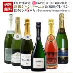 【24セット限定】PayPay!倍!倍!超限定販売!高級シャンパーニュ&高級クレマン飲み比べ6本セット(1本あたり驚愕2,409円(税抜)で味わえる!)