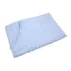 2 -ply gauze futon neckband cover ( single for ) blue 
