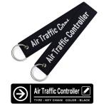 Air Traffic Controller 航空管制官 キーチェーン キーホルダー タグ カラー ブラック 黒 Black フライトタグ Flight tag keychain グッズ goods ITEM