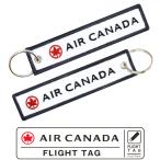 Kool Krew AIR CANADA Canada авиация бирка брелок для ключа полет бирка путешествие самолет авиация флаг багажник авиация фирма товары item 
