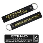 Kool Krew エティハド航空 Etihad Airways タグ キーホルダー REMOVE BEFORE FLIGHT フライトタグ 飛行機 ひこうき 航空グッズ アイテム