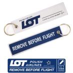KoolKrew LOT Польша авиация бирка брелок для ключа REMOVE BEFORE FLIGHT полет бирка LOT Polish Airlines AIRBUS BOEING путешествие самолет авиация товары item 